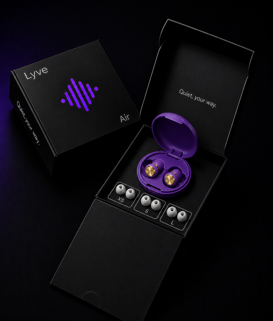 Lyve Everyday™ Invisible Earplugs